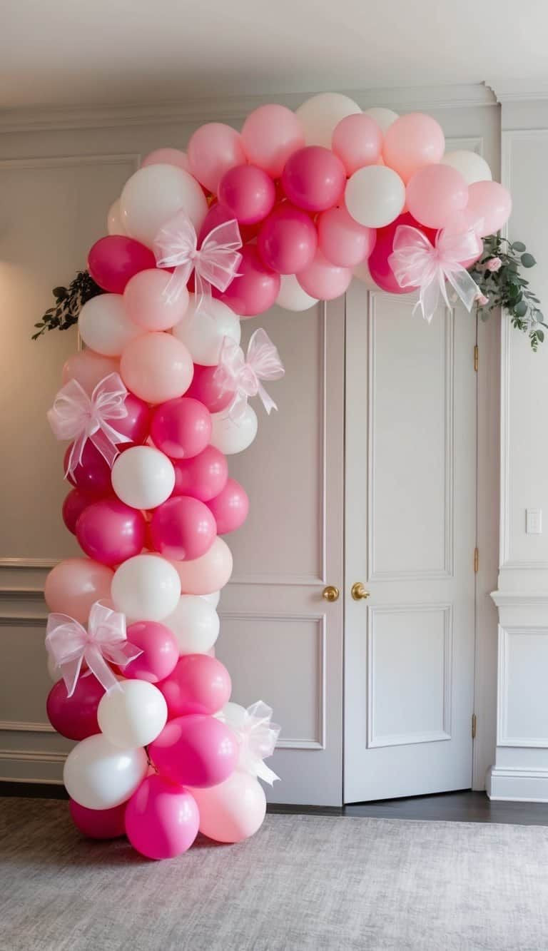 Party Monster balloon arch decoration in Dubai